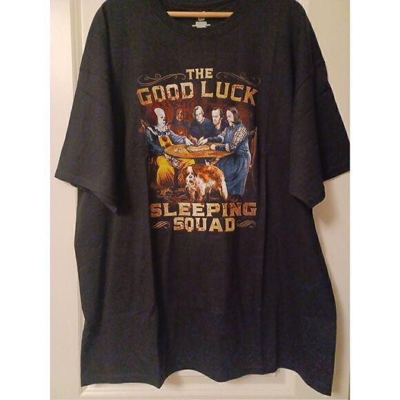 The good luck sleeping squad Men's T-shirt size 2XL - Picture 1 of 2